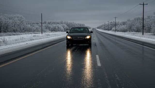 Serias advertencias en NY por presencia hielo negro