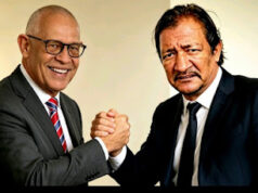 Rector de (ITSC), José Ramón Holguín y Diego Torres director de Al Instante Diario llegan a un feliz acuerdo