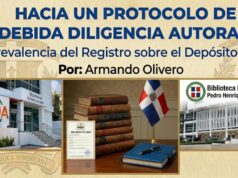 Hacia un Protocolo de Debida Diligencia Autoral: La prevalencia del Registro sobre el Depósito Legal