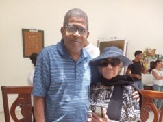 Presidenta y expresidente de Amucaba asisten a velatorio del cantante y músico Marcelino Peña Brito, fallecido de un paro cardíaco