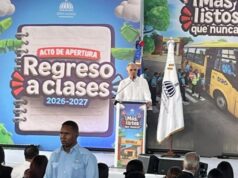 Inicia el año escolar 2026-2027 con la presencia del presidente Abinader y el ministro de Educación
