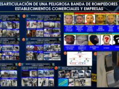 Policía desmantela estructura criminal dedicada a robos mediante roturas en comercios y empresas