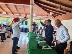 FP realiza masiva asamblea de dirigentes en monte plata