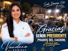 Regidora Vandana Ramírez agradece al presidente Luis Abinader por atender asfaltado de Prados del Cachón