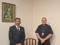 Nelson Gutiérrez gira visita a Monseñor José Amable Durán Tineo*
