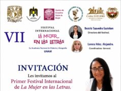 Colectivo de organizaciones culturales presentan » Primer Festival Internacional La Mujer en las Letras»