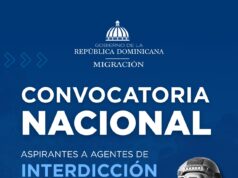 DGM convoca a hombres y mujeres de 18 a 30 años para nueva promoción de Agentes de Interdicción Migratoria*