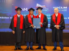 Abinader encabeza graduación de maestría en Derecho Administrativo en homenaje a su padre, José Rafael Abinader Wasaf